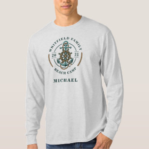 Camiseta Navegação Personalizada de Correspondência da Famí