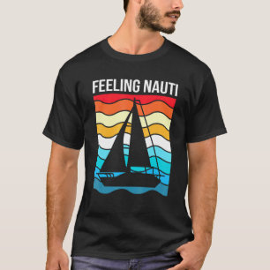 Camiseta Navegação Por Homens Em Nauti