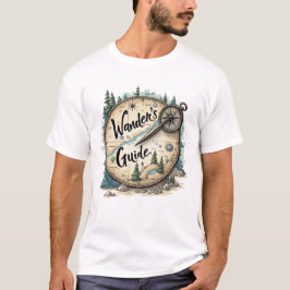 Camiseta Navegador de Aventura: Guiando Sua Viagem com Mapa