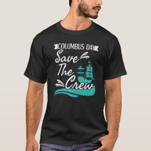 Camiseta Navegador de Dia Colombo Navio Cristóvão Colombo
