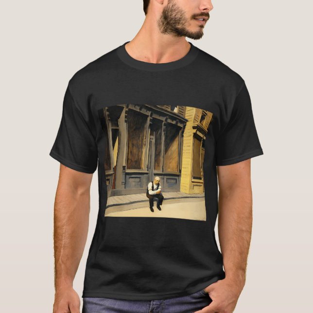 Camiseta Navegando Edward Hopper (Frente)