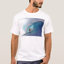 Camiseta Navegando nas grandes ilhas Mentawai, azuis