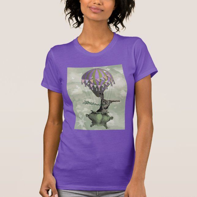 Camiseta Navegando no coelho (Frente)