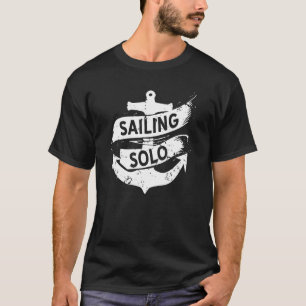 Camiseta Navegando pela vela do Solteiro Solo Sailor