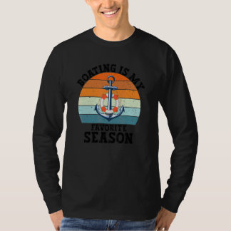 Camiseta Navegar É Minha Estação Favorita de Navegar Capitã