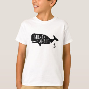 Camiseta Navegue uma baleia