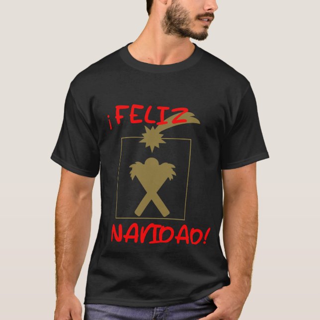 Camiseta navideña (Frente)