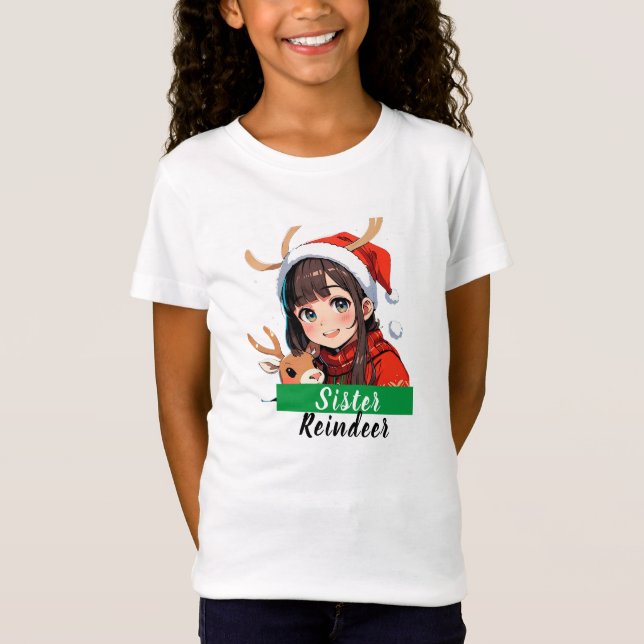 Camiseta navideña personalizada (Frente)
