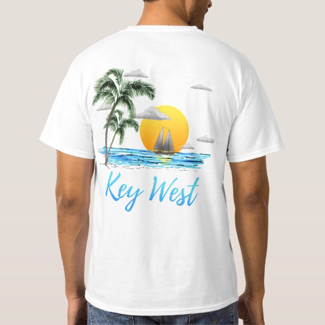 Camiseta Navigação de Key West (Verso)