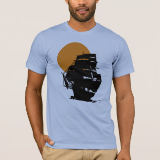 Camiseta Navigação do navio de Mayflower no t-shirt dos
