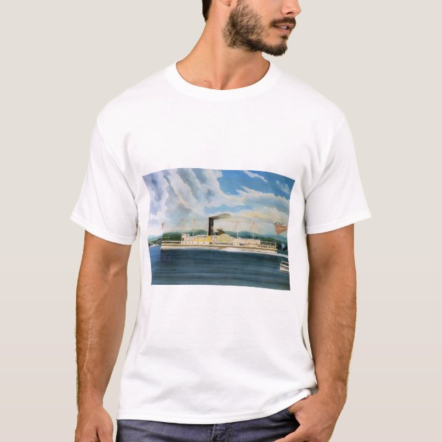 Camiseta Navio a vapor Vanderbilt 1847 (Frente)