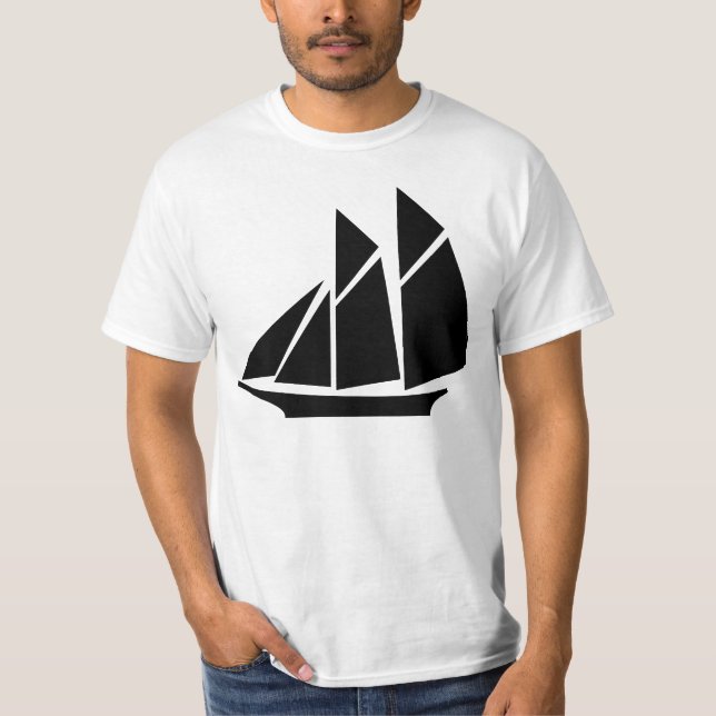 Camiseta Navio à vela (Frente)