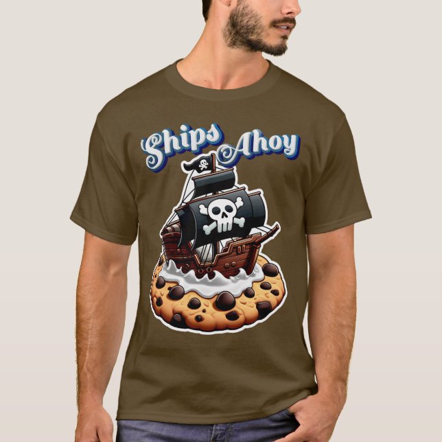 Camiseta Navio Ahoy (Frente)