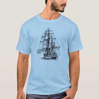 Camiseta Navio antigo - Tshirt náutico