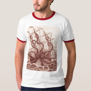 Camiseta navio contra o polvo
