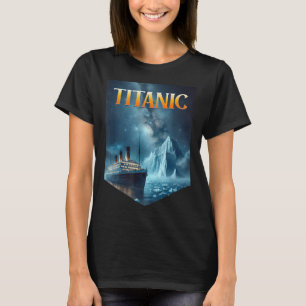 Camiseta Navio Cruzeiro Titanic Iceberg 1912 Rms Viagem Hom