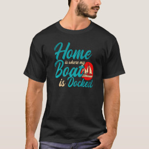 Camiseta Navio de Barco Capitão Home Love Sailor Premium