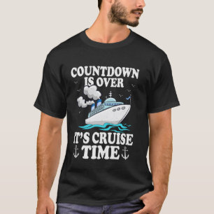Camiseta Navio de Cruzeiro Contagem Regressiva Terminou Itu