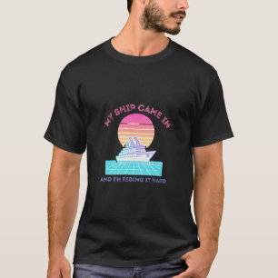 Camiseta Navio de Cruzeiro Divertido Férias Viagem Humor Fe