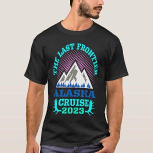 Camiseta Navio De Cruzeiro Do Alaska Essencial 2023 A Últim
