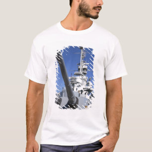 Camiseta Navio de guerra de USS Alabama no memorial da