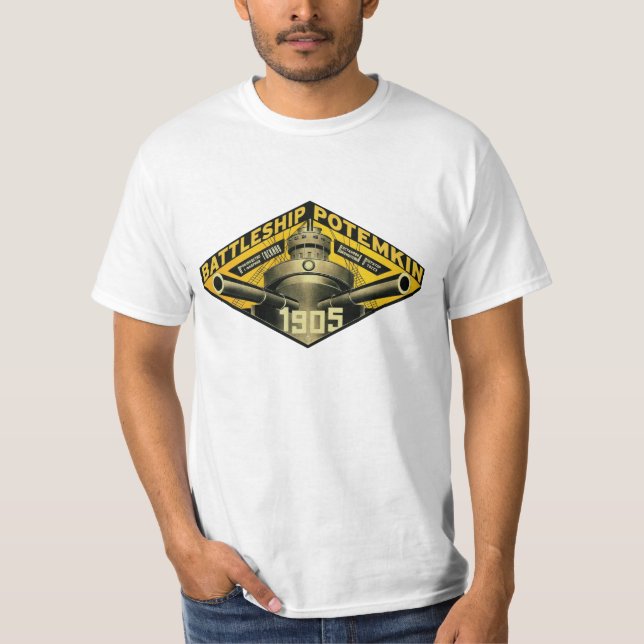 Camiseta Navio de guerra Potemkin (Frente)
