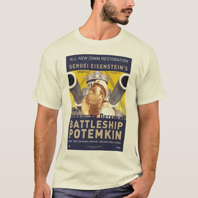 Camiseta Navio de guerra Potemkin 2 (Frente)