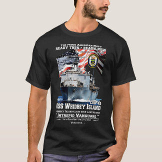 Camiseta Navio de marinho LSD41 da Ilha Whidbey USA
