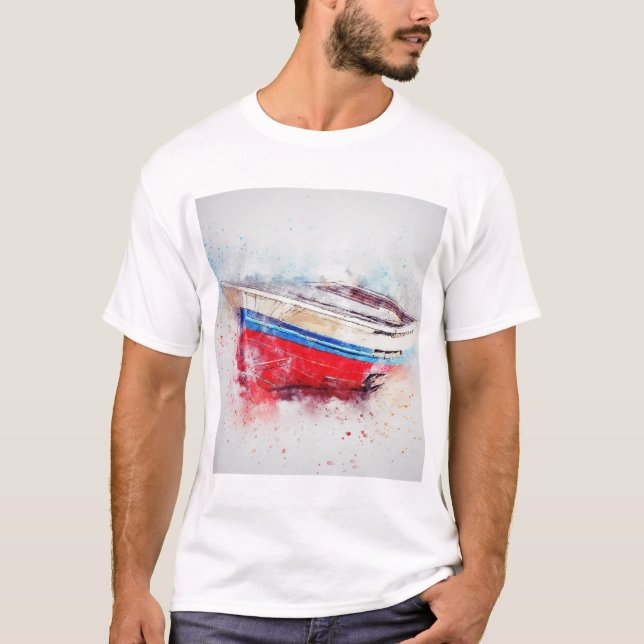 Camiseta navio de pesca T-Shirt (Frente)