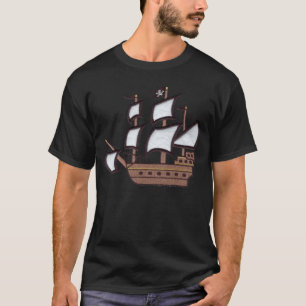 Camiseta Navio de pirata