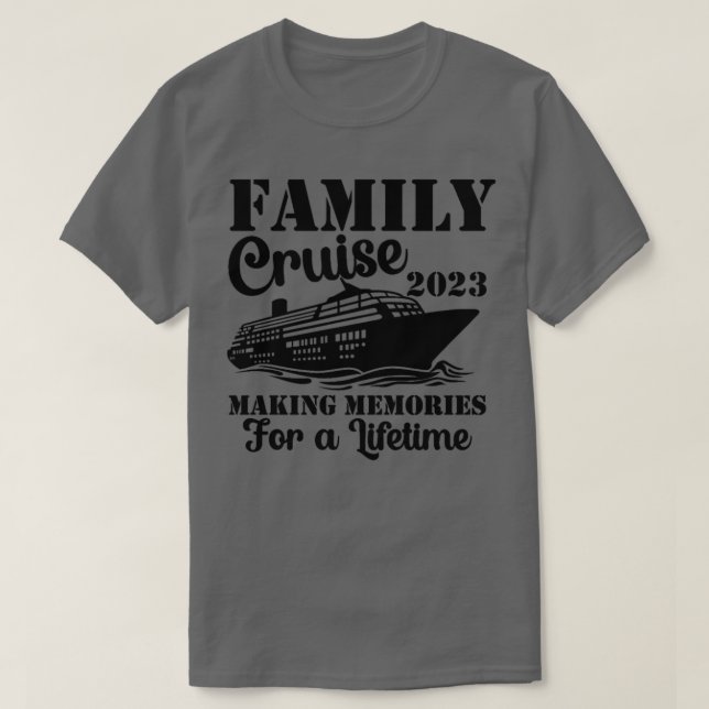 Camiseta Navio de Trip de Festa Funny Party 2023 para Cruze (Frente do Design)