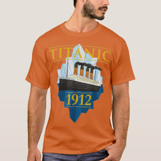 Camiseta Navio de vela Titanic Vintage CruisNavio 1912
