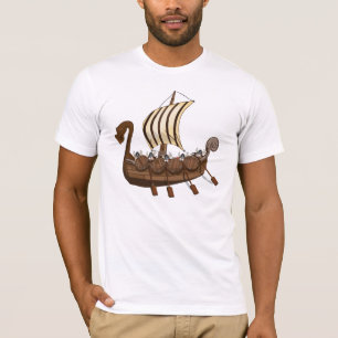Camiseta Navio de Viking