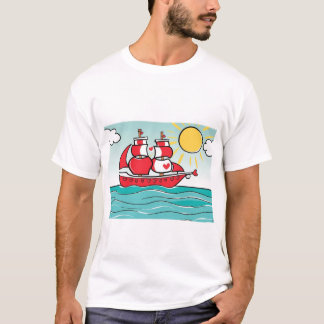 Camiseta Navio do amor