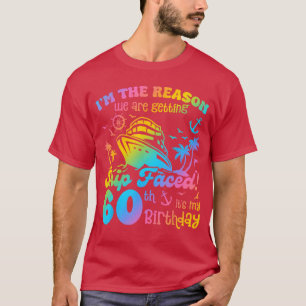 Camiseta Navio Enfrentou Meu 60º Aniversário Navio de Cruze