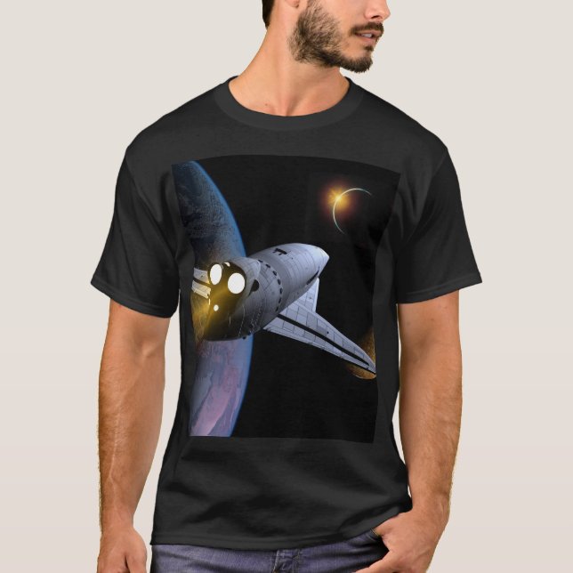 Camiseta Navio espacial (Frente)