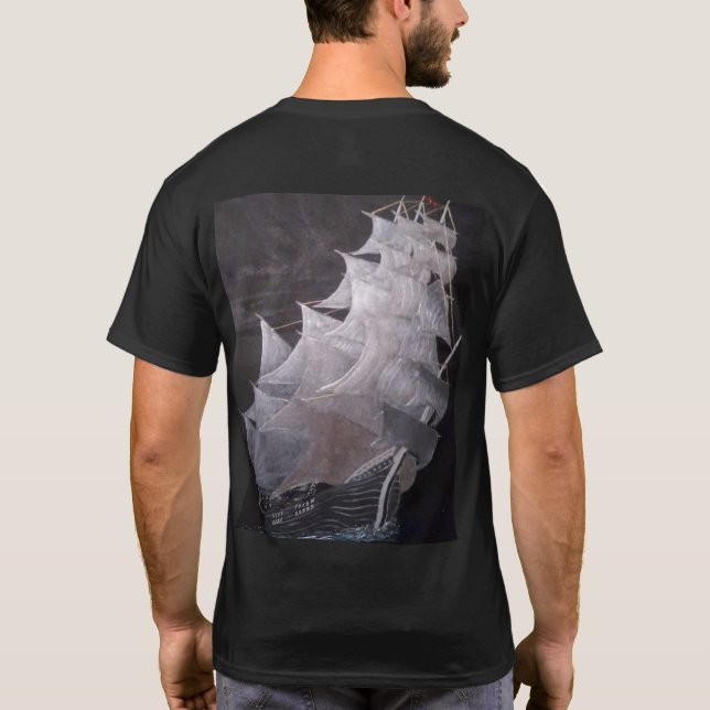 Camiseta Navio fantasma (Verso)