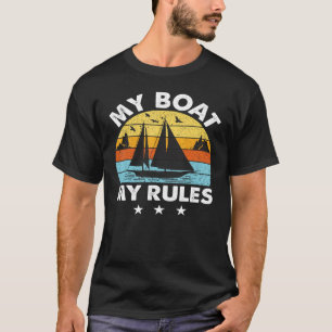 Camiseta Navio Navegador Navio Capitão Anchor Navio 4