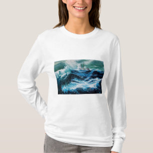 Camiseta Navio no mar em tempestade