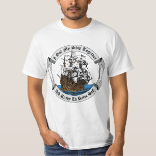 Camiseta Navio pirata