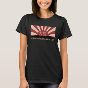 Camiseta Navio Transportador Aéreo Japonês Ascensão Taiyo S