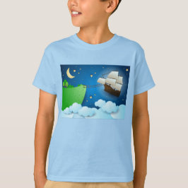 Camiseta Navio voador no desembarque