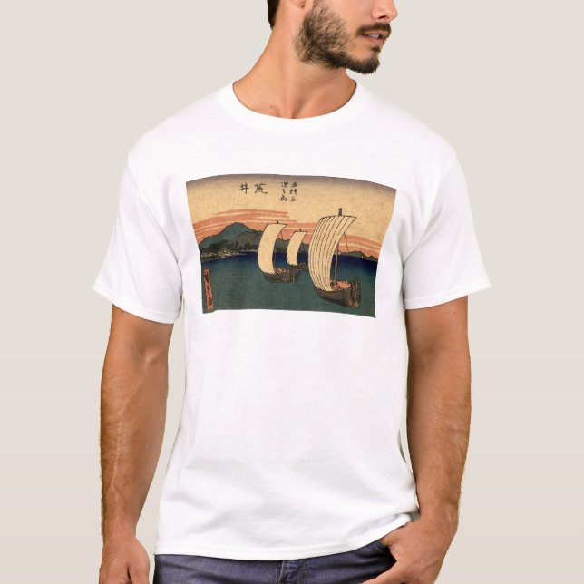 Camiseta Navios de navigação japoneses (Frente)