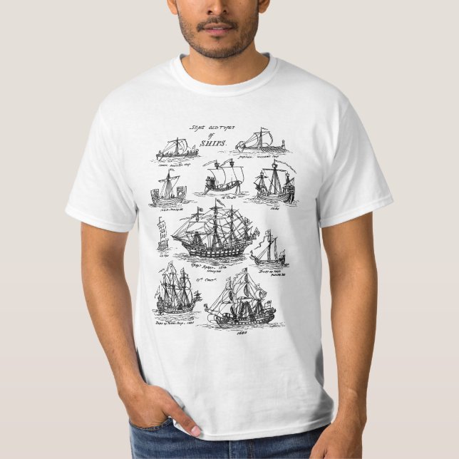 CAMISETA NAVIOS DE VELHICE (Frente)