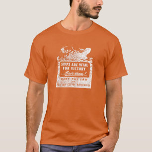 Camiseta Navios WII são vitais para a vitória