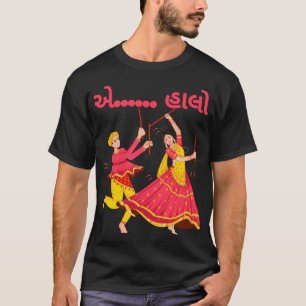 Camiseta Navratri Shakti: Dança da Devoção