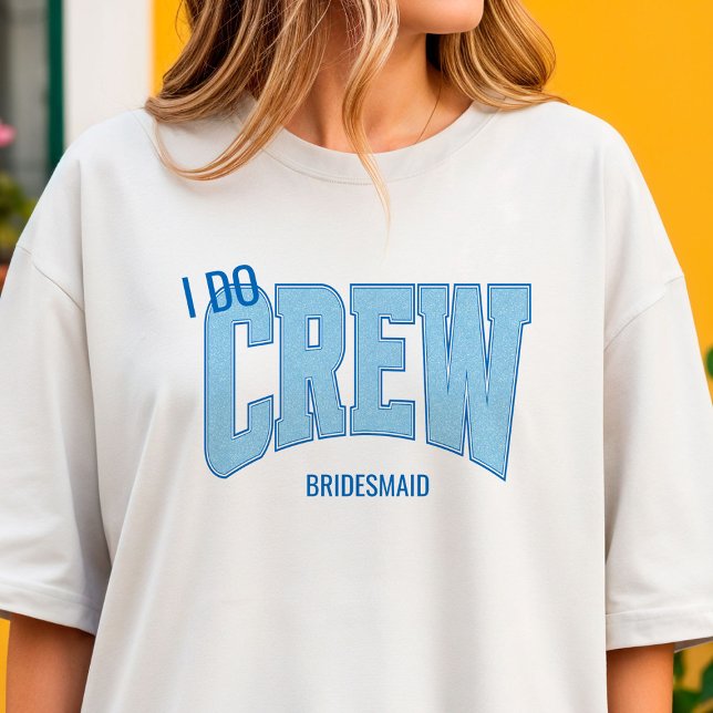 Camiseta Navy + Azul Falso Brilho EU FAÇO A TRupe de Desped (Personalize with names, dates, locations or events)