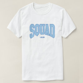 Camiseta Navy + Azul Falso Brilho SQUAD Despedida de Soltei