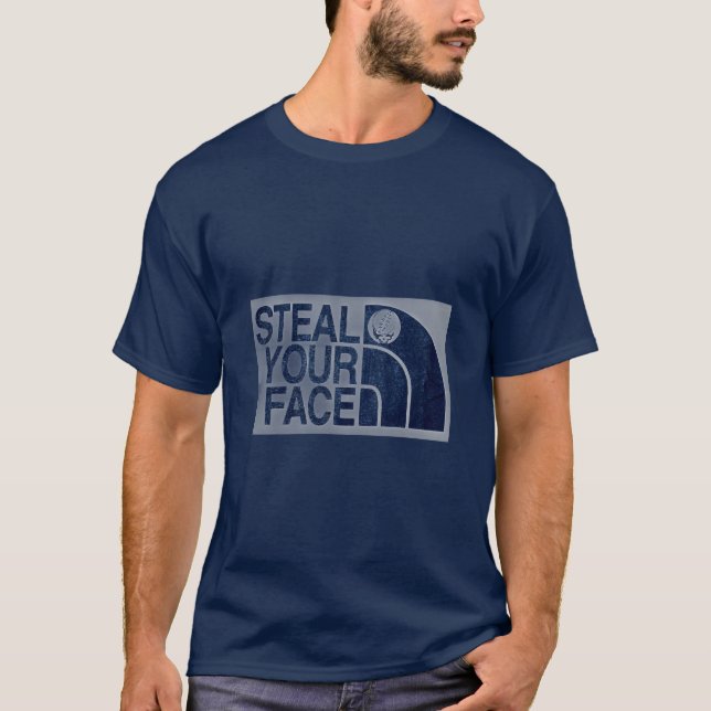 Camiseta Navy Steal Your Face (Frente)