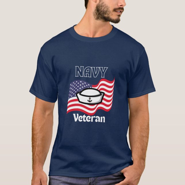 Camiseta Navy Veteran T-Shirt (Frente)